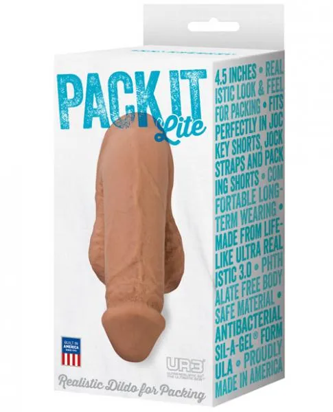 Female Sex Toys Doc Johnson Pack It Lite Brown Realistic Dildo For Packing Female Sex Toys Doc Johnson Pack It Lite Brown Realistic Dildo For Packing