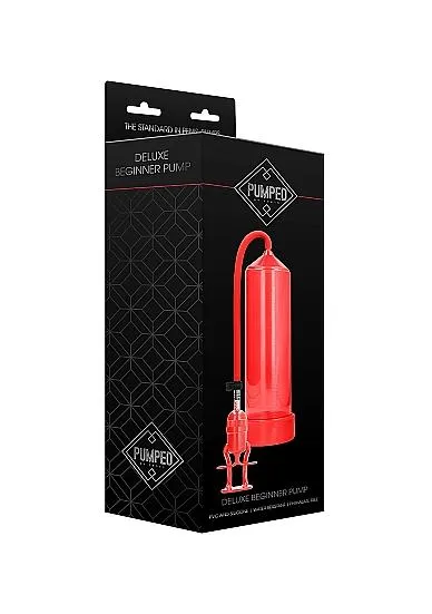 Male Sex Toys Seductucom Deluxe Beginner Pump Red Male Sex Toys Seductucom Deluxe Beginner Pump Red