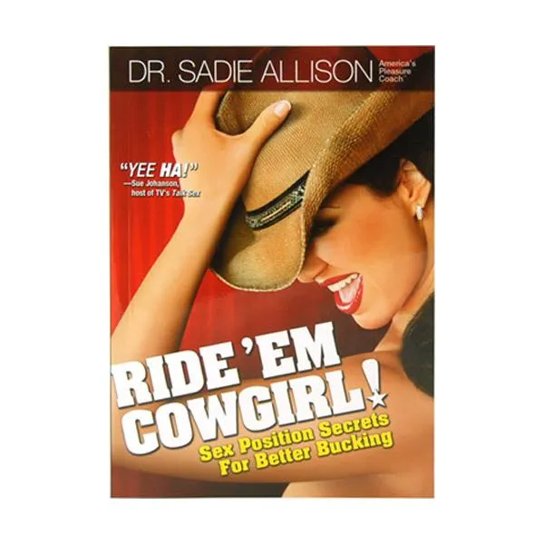 Tickle Kitty Vibrators RideEm Cowgirl Book Tickle Kitty