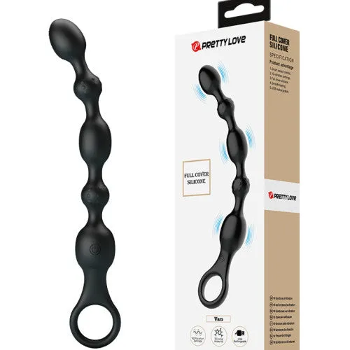 Pretty Love Vibrators Pretty Love VAN 10 Function Beaded Anal Vibrator