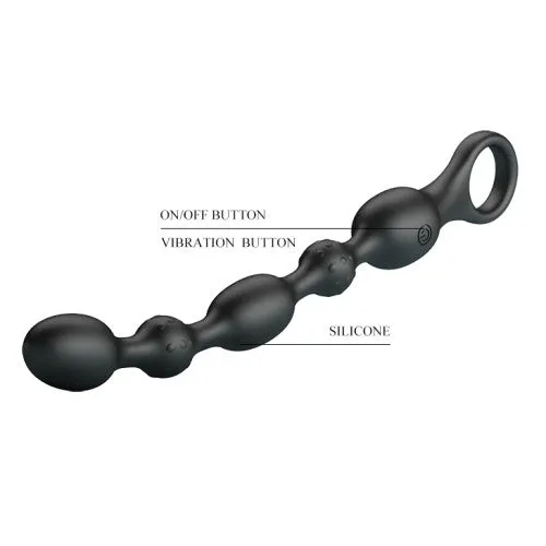Pretty Love Vibrators Pretty Love VAN 10 Function Beaded Anal Vibrator