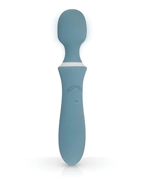 Bloom The Orchid Wand Vibrator Teal Onedc Vibrators