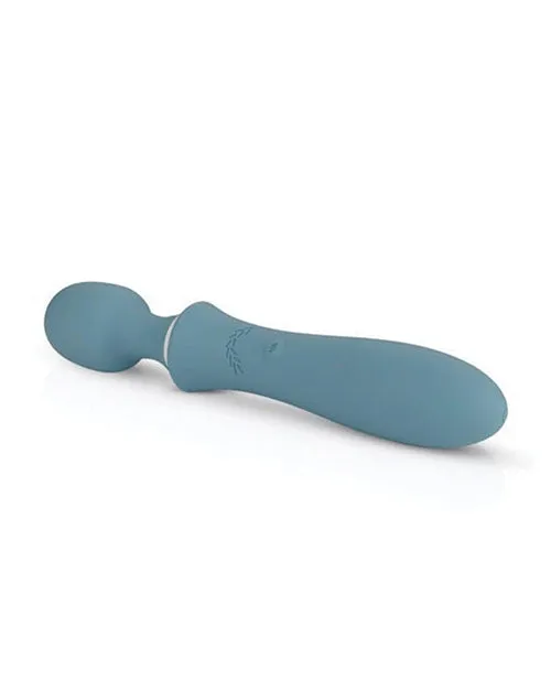 Bloom The Orchid Wand Vibrator Teal Onedc Vibrators