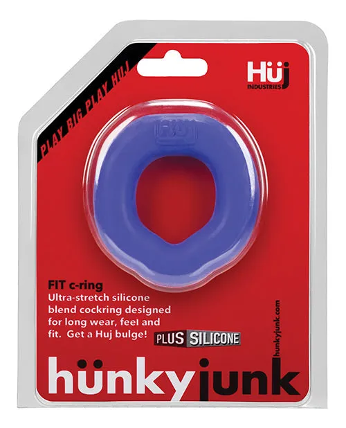 Male Sex Toys Hunky Junk Fit Ergo C Ring Blue Ox Designs LLCDba Oxballs