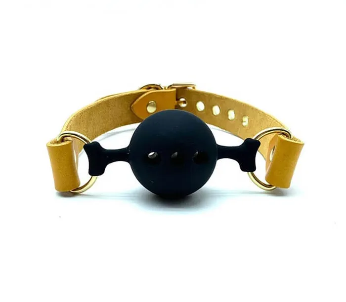 Male Sex Toys Lulexy Lulexy Mona Luxury Breathable Silicone Ball Gag