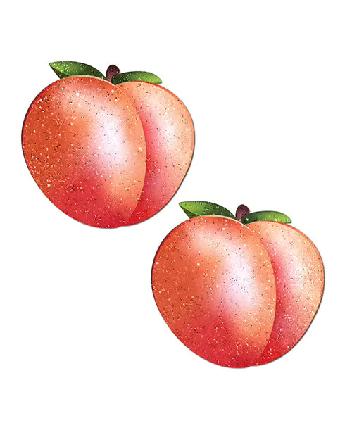 Pastease Vibrators Pastease Premium Fuzzy Sparkling Georgia Peach Orange Os