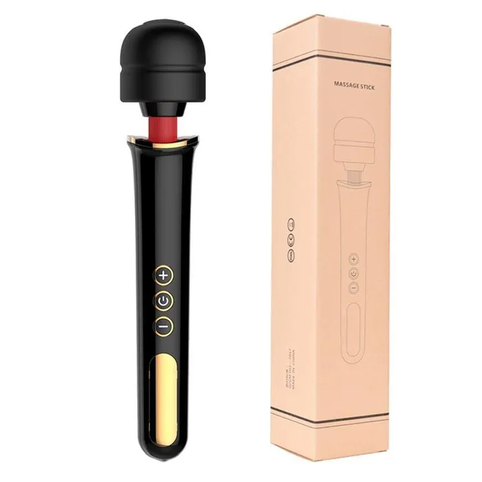 Spanksy Vibrators Vibrator Sex Toy for Women Rechargeable Wand 10 Frequency 5 Speed Black Spanksy Vibrators Vibrator Sex Toy for Women Rechargeable Wand 10 Frequency 5 Speed Black