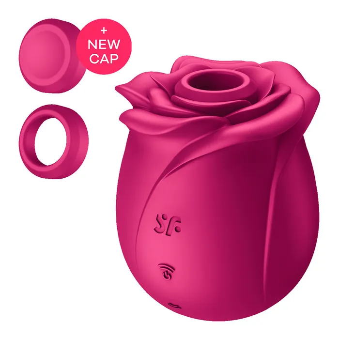 Satisfyer Vibrators Satisfyer Pro 2 Air Pulse Rose Stimulator Classic Blossom Satisfyer Vibrators Satisfyer Pro 2 Air Pulse Rose Stimulator Classic Blossom