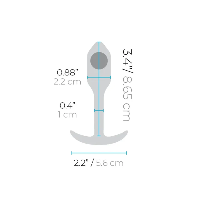 BVibe Male Sex Toys Snug Plug Size 1