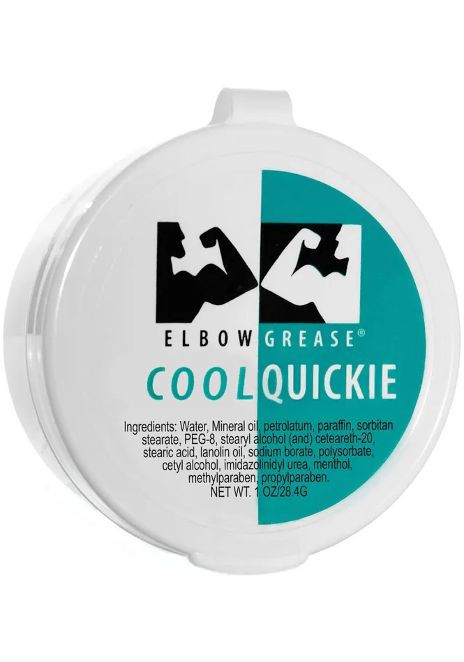 California Exotic Novelties Vibrators Elbow Grease Cool Cream 1 Oz Quickie