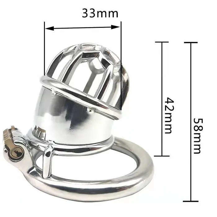 CHASTITY CAGE CO Male Sex Toys CC08 Mens Chastity Cage 23 Inches