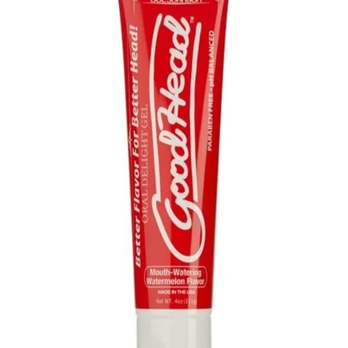 Doc Johnson Enhancers GoodHead Oral Delight Gel Watermelon 4 oz