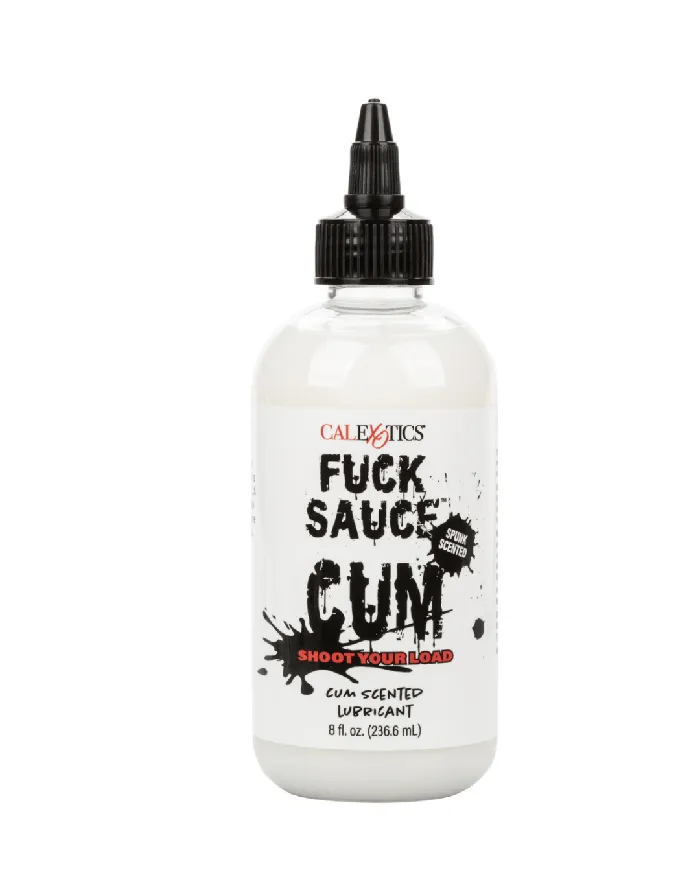 Fuck Sauce Cum Scented Lube 8 oz CalExotics Vibrators