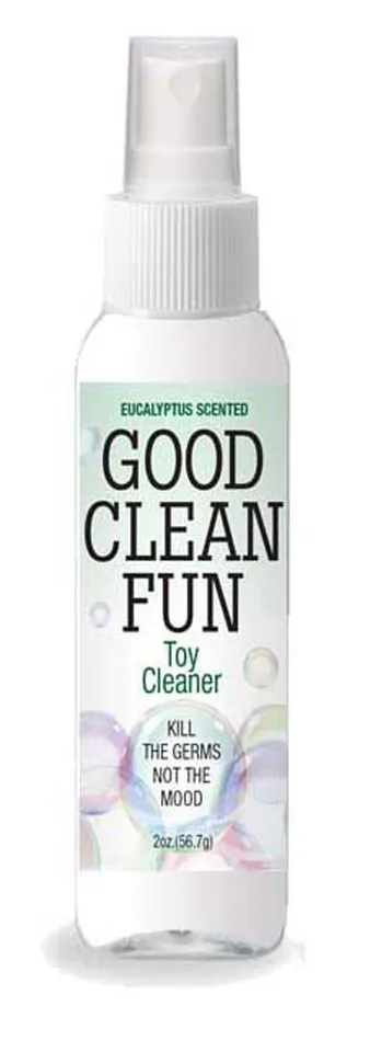 Good Clean Fun Toy Cleaner Eucalyptus 2 Fl Oz Little Genie Vibrators