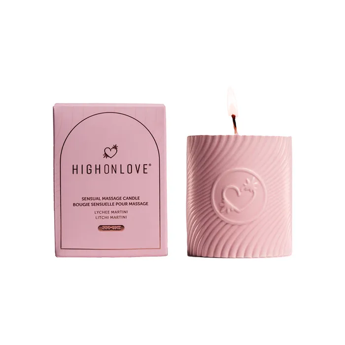 Love And Beauty Prod Vibrators Highonlove Pink Massage Can Strawmart