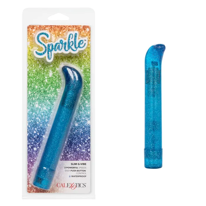 Vibrators CalExotics Sparkle Slim GVibe Blue