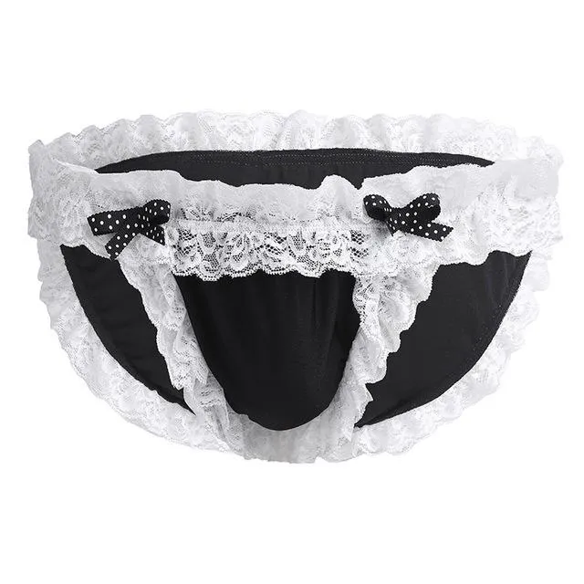 Vibrators CHASTITY CAGE CO Sissy Ruffle Panties