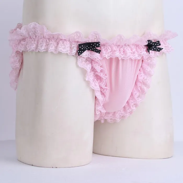 Vibrators CHASTITY CAGE CO Sissy Ruffle Panties