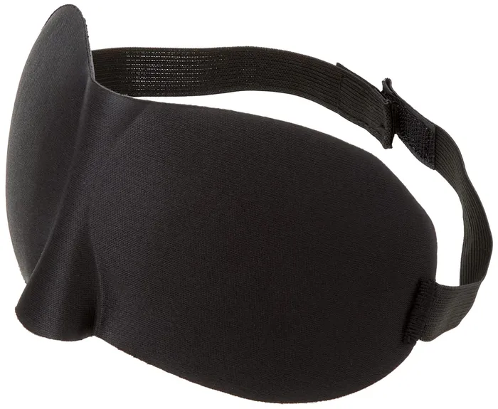 Vibrators Ouch BW Satin Curvy Eye Mask W Elastic Straps