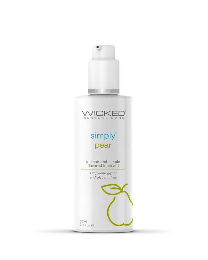 Vibrators Wicked Sensual Care Simply Aqua 23 Oz Pear