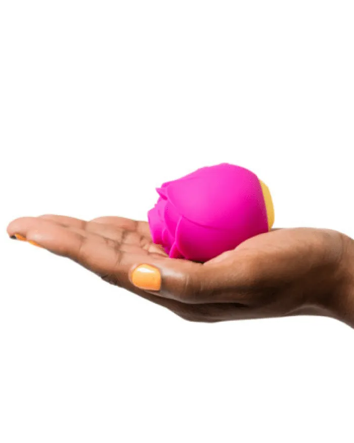 Vibrators WOW Romp Rose Pleasure Air Clitoris Stimulator Pink