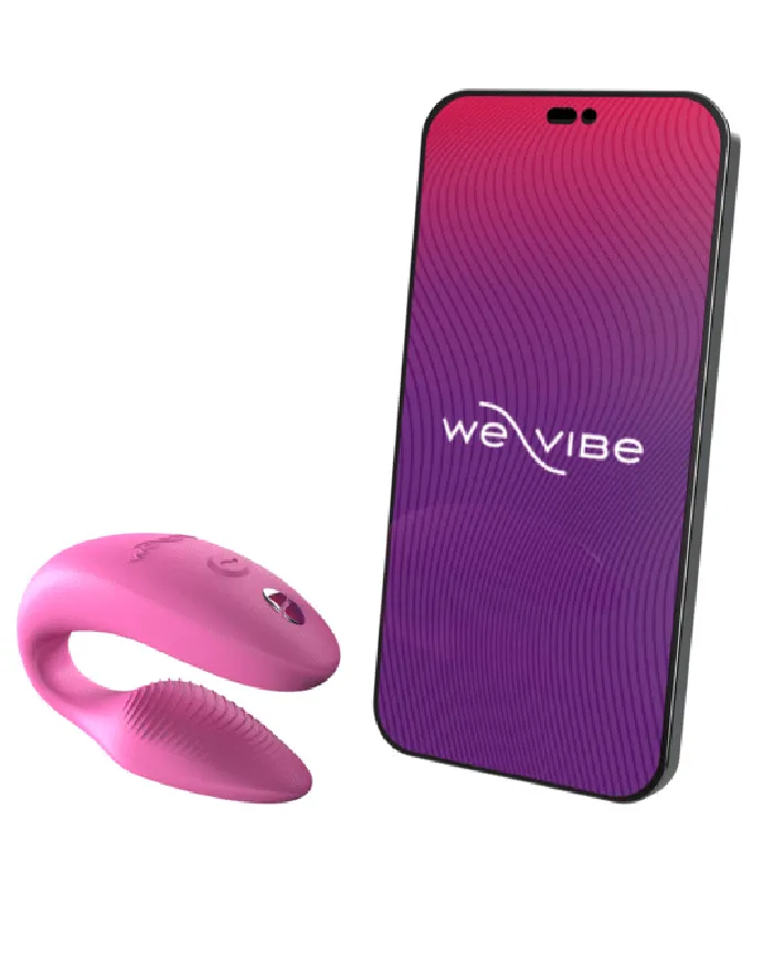 WeVibe Vibrators WeVibe Sync Remote and App Controlled Wearable Couples Vibrator Dusty Pink