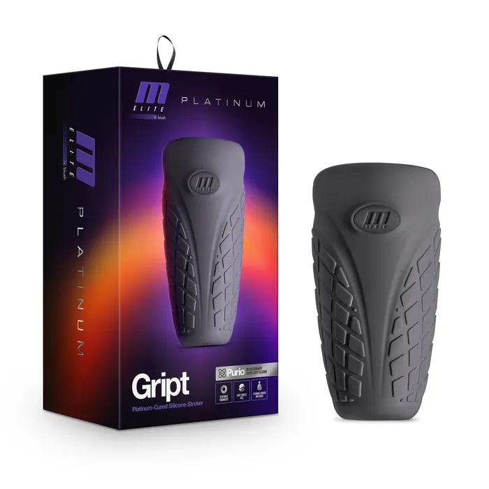Blush Novelties Anal M Elite Platinum Gript Black
