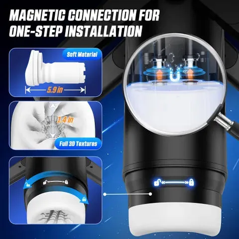 CYBERSKIN THE WING THRUSTING AUTO MASTURBATOR TOPCO Male Sex Toys