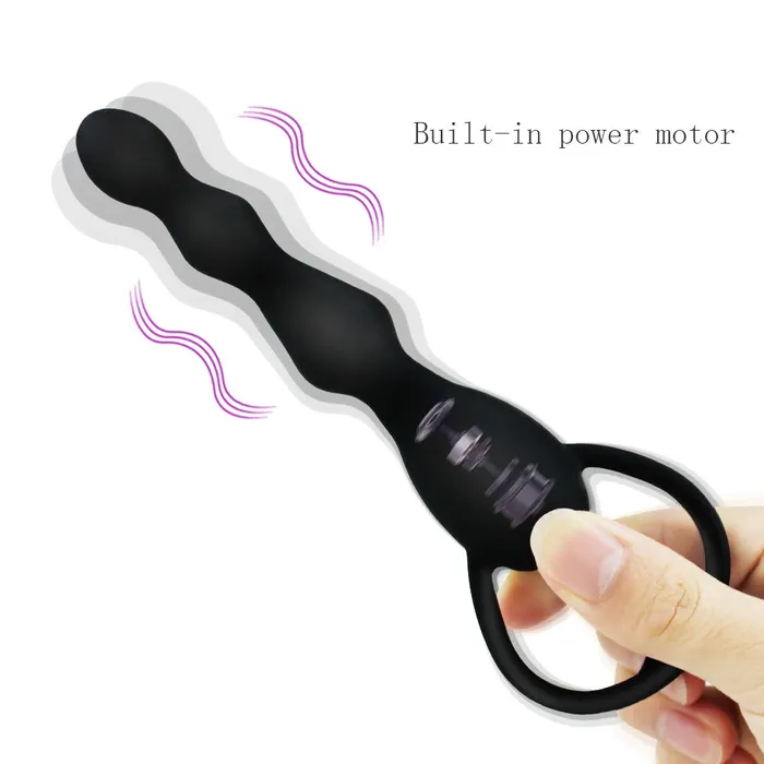 EVEs SECRETS Male Sex Toys Anal Vibrator for Women and Men Vibrating Anal Beads Adult Sex Toys
