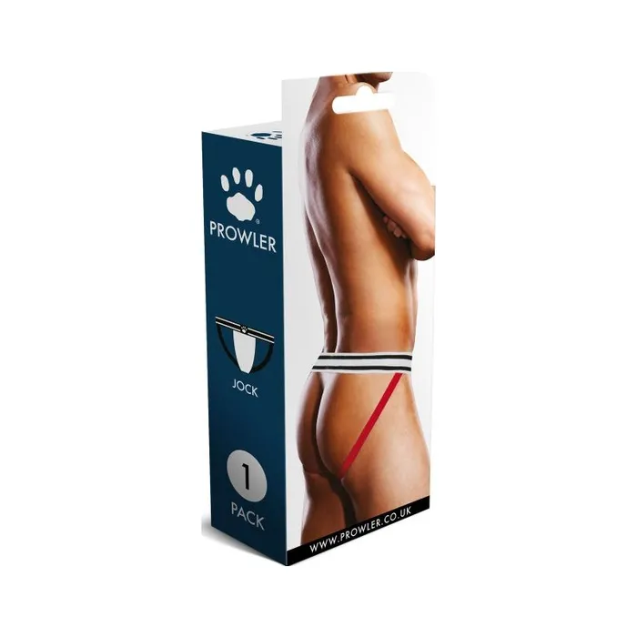 Prowler Jock Red and White Large Prowler Vibrators