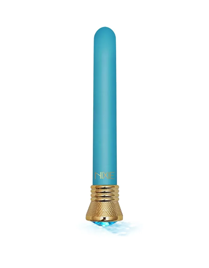 Vibrators GLOBAL NOVELTIES NIXIE JEWEL SATIN CLASSIC VIBE