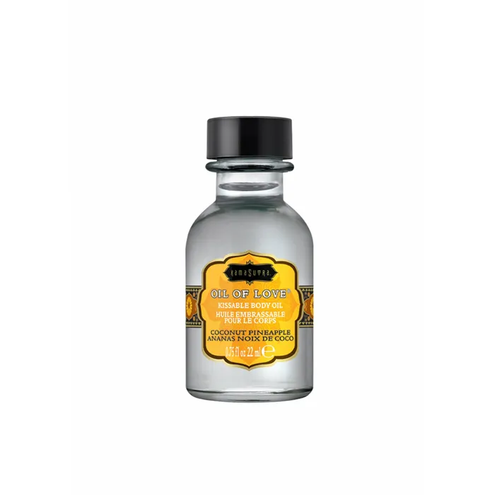 Vibrators Kama Sutra Oil of Love Coconut Pineapple 075 Fl Oz 22 ml