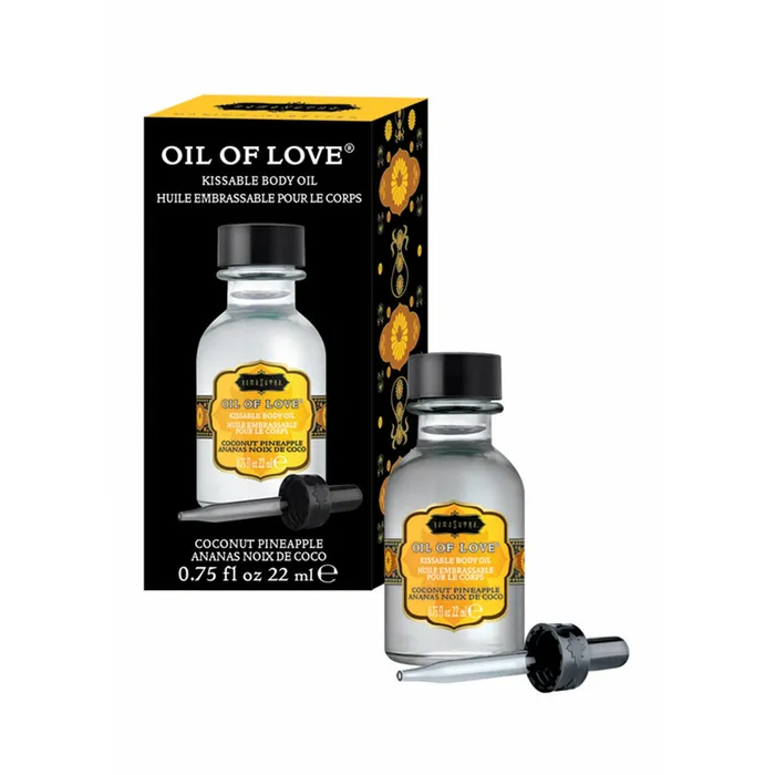 Vibrators Kama Sutra Oil of Love Coconut Pineapple 075 Fl Oz 22 ml Vibrators Kama Sutra Oil of Love Coconut Pineapple 075 Fl Oz 22 ml