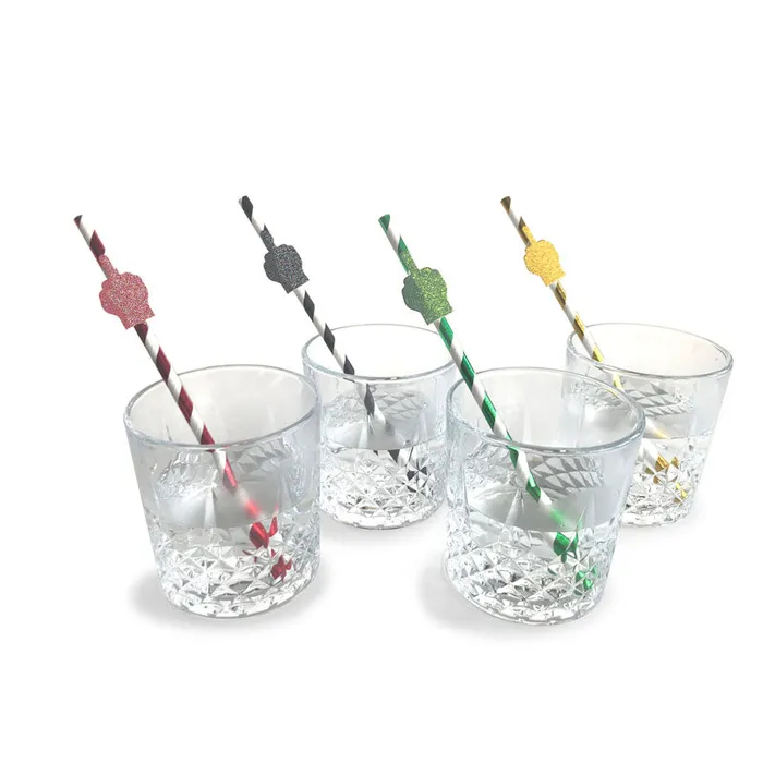 Vibrators LITTLE GENIE HAPPY FUCKING BIRTHDAY TALL PARTY STRAWS