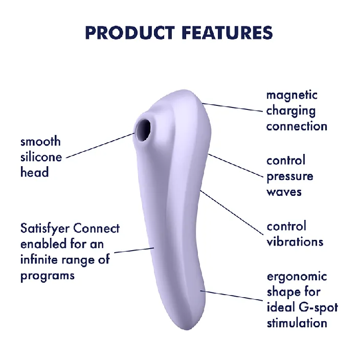 Vibrators Windsor Satisfyer Dual Pleasure Mauve