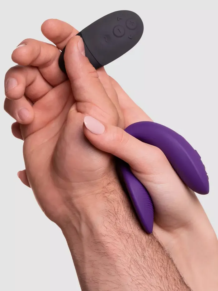 We Vibe SYNC 2 Remote Control and App Rechargeable Couples Vibrator Purple We Vibe Vibrators