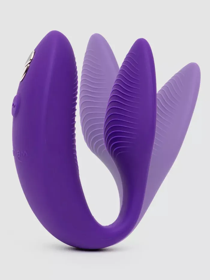 We Vibe SYNC 2 Remote Control and App Rechargeable Couples Vibrator Purple We Vibe Vibrators