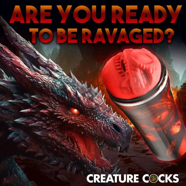 XR BRANDS Male Sex Toys CREATURE COCKS DRAGON SNATCH STROKER