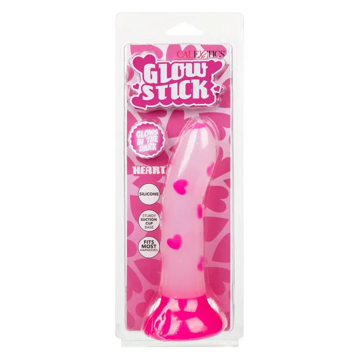CalExotics Dildos Glow Stick Heart Silicone Dildo CalExotics Dildos Glow Stick Heart Silicone Dildo