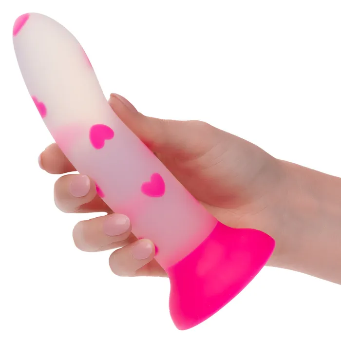 CalExotics Dildos Glow Stick Heart Silicone Dildo CalExotics Dildos Glow Stick Heart Silicone Dildo