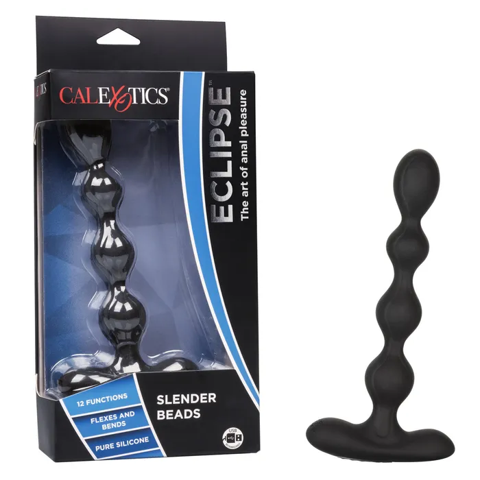 Eclipse Slender Beads Black CalExotics Anal Eclipse Slender Beads Black CalExotics Anal