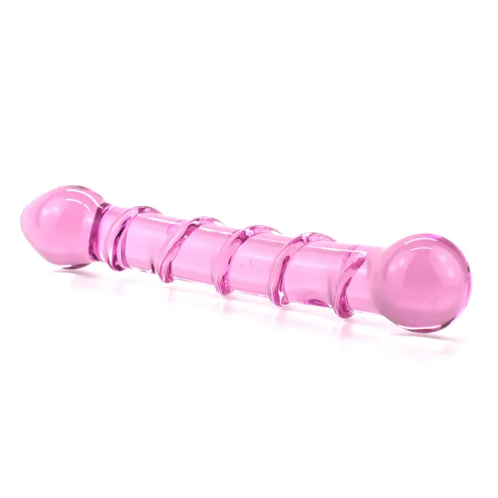 Everyday Sexy Ribbed Double Glass Dildo AotoWholesale China Dildos Everyday Sexy Ribbed Double Glass Dildo AotoWholesale China Dildos