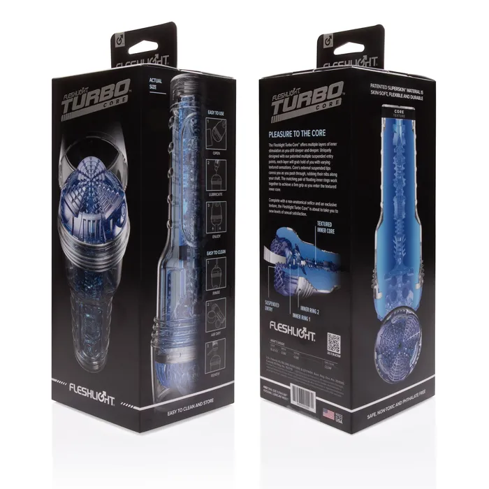 Fleshlight Vibrators Fleshlight Turbo Core Blue Ice Fleshlight Vibrators Fleshlight Turbo Core Blue Ice