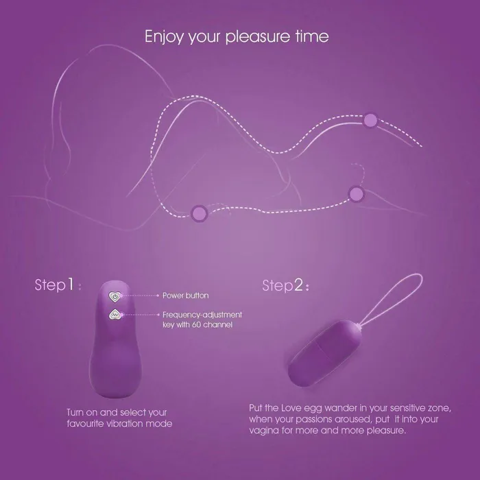 FRISKY BUSINESS SG Female Sex Toys Moonlight Egg Vibrator