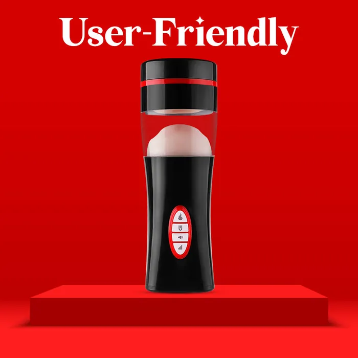 FRISKY BUSINESS SG Male Sex Toys LicketySplit Pleasure Cup Automatic Man Masturbator