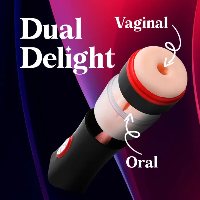 FRISKY BUSINESS SG Male Sex Toys LicketySplit Pleasure Cup Automatic Man Masturbator