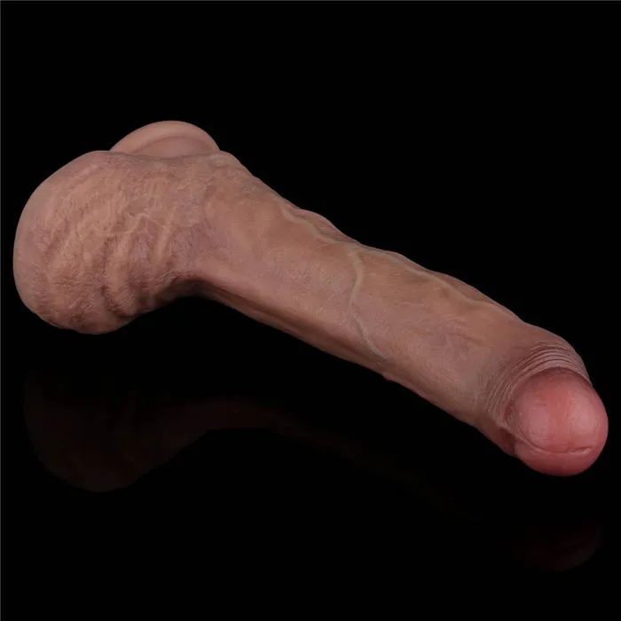 LOVETOY 85 Dual Density Silicone Cock Female Sex Toys