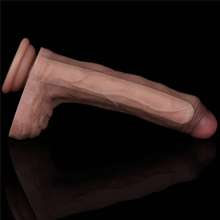 LOVETOY 85 Dual Density Silicone Cock Female Sex Toys