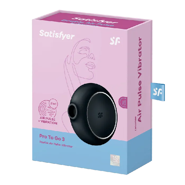 Satisfyer Vibrators Satisfyer Pro To Go 3 Air Pulse Clitoral Stimulator