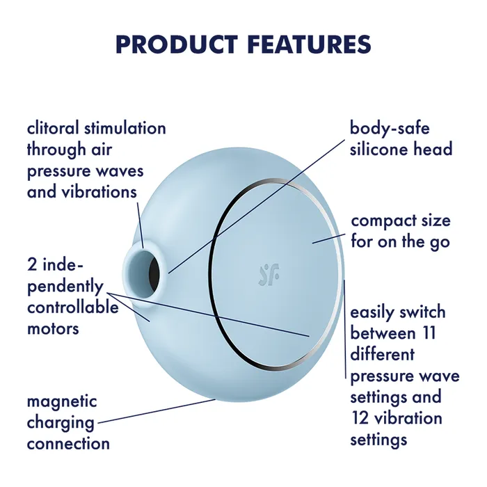 Satisfyer Vibrators Satisfyer Pro To Go 3 Air Pulse Clitoral Stimulator